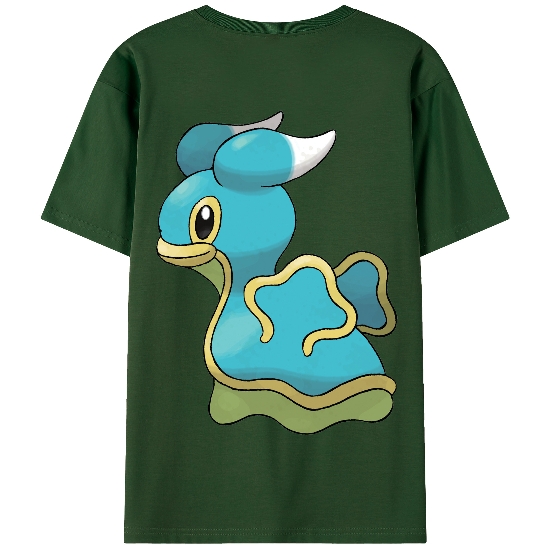 （画像用） ポケットモンスター Pokémon 綿100％半袖Tシャツ（背面プリント）